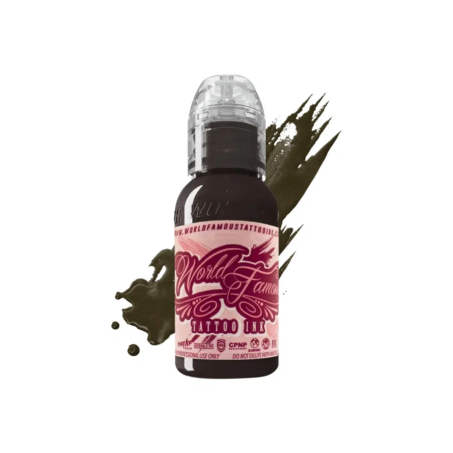 Тату-краска World Famous PINK RIBBON SET - Dark Tan