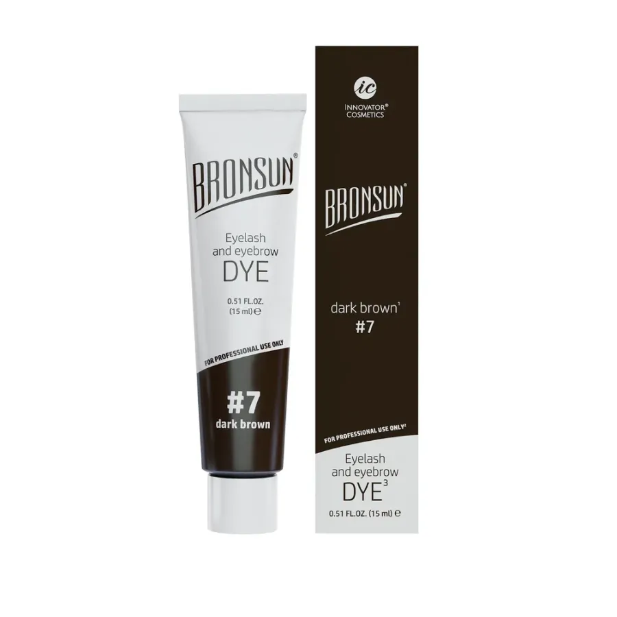 Краска для ресниц и бровей BRONSUN, 15 ml (Новая формула) (Срок годности до 01.12.26)
