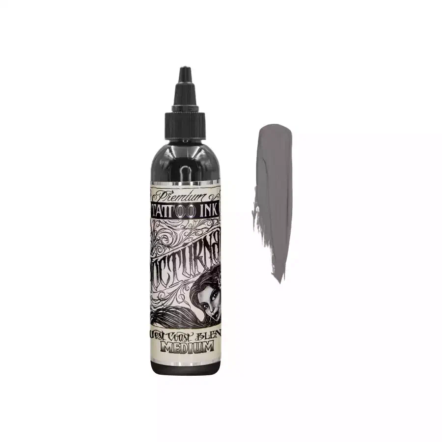 Тату-краска Nocturnal Gray wash medium фото 2