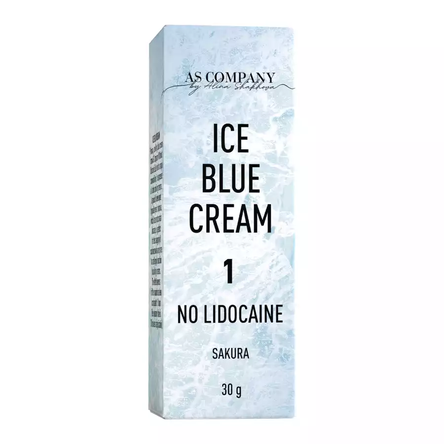 Первичный охлаждающий крем Ice Blue cream (NO LIDOCAINE) AS-Company фото 2