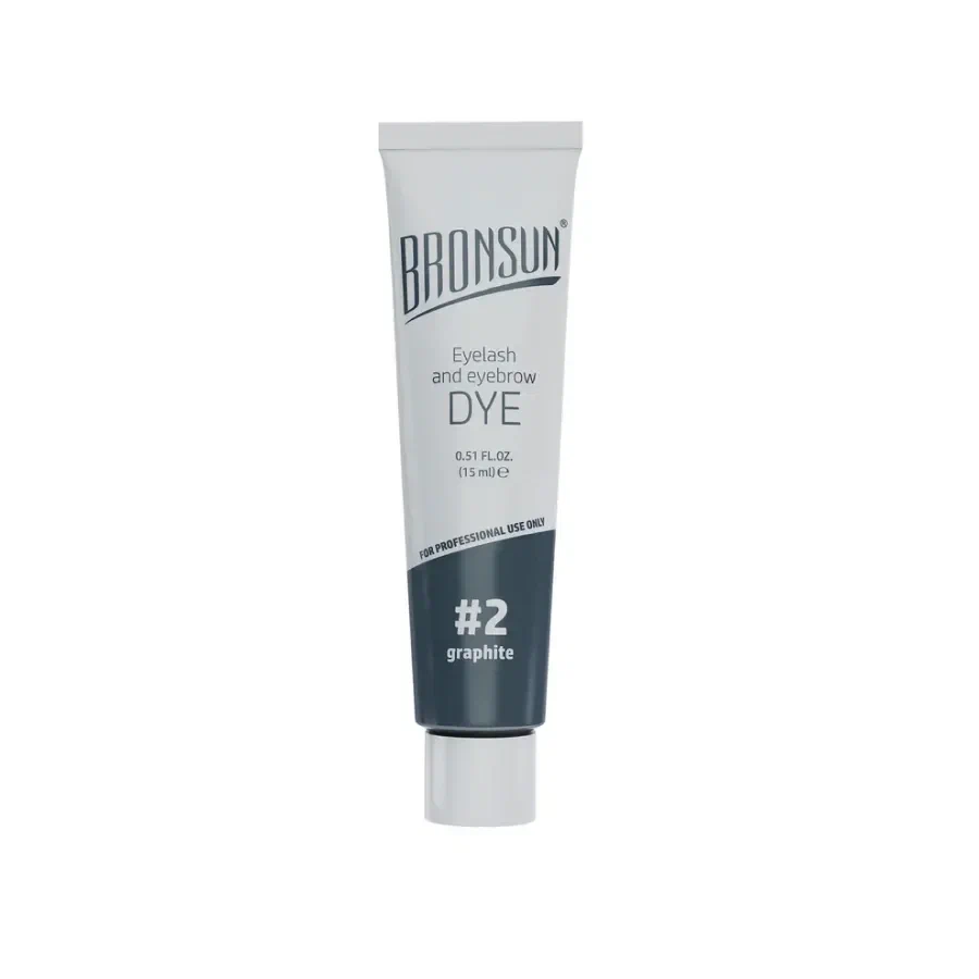 Краска для ресниц и бровей BRONSUN, 15 ml (Новая формула) ЧЗ фото 2