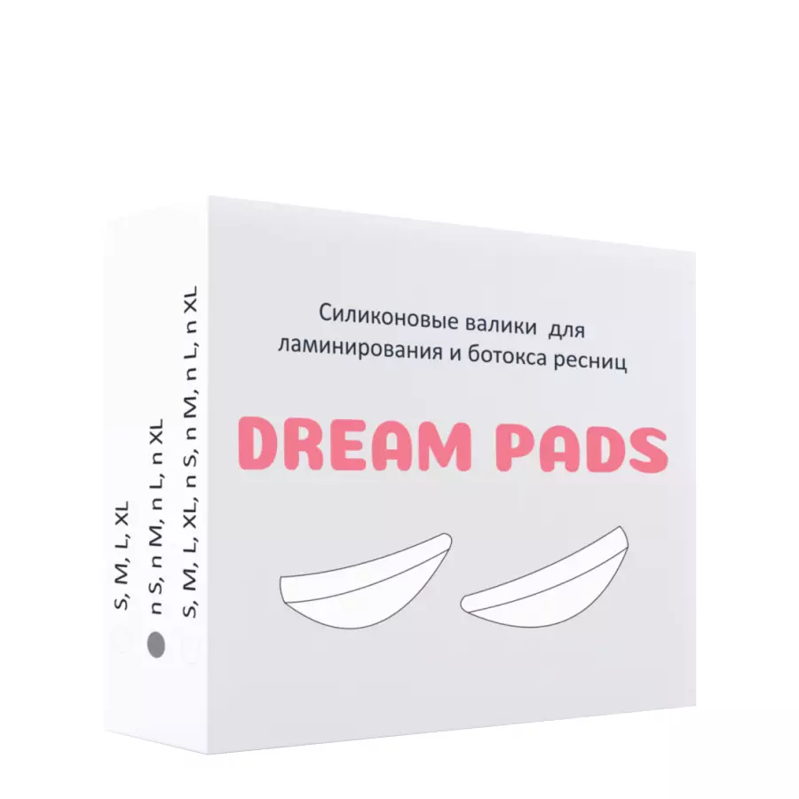 Силиконовые валики Dream pads Ellami 4 размера (S,M,L,XL) фото 3