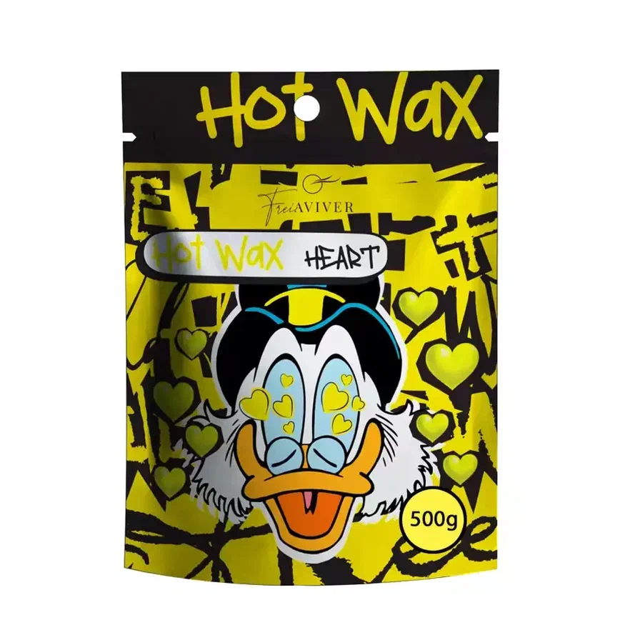 Воск для депиляции бровей и лица FreiAVIVER HOT WAX HEART, 500 гр