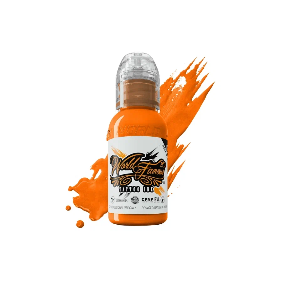 Тату-краска World Famous Acropolis Orange