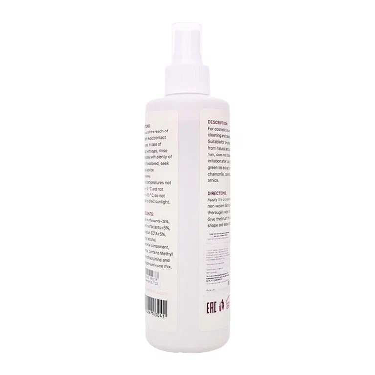 Средство для очистки и дезинфекции кистей Lash Botox, 250 ml фото 2