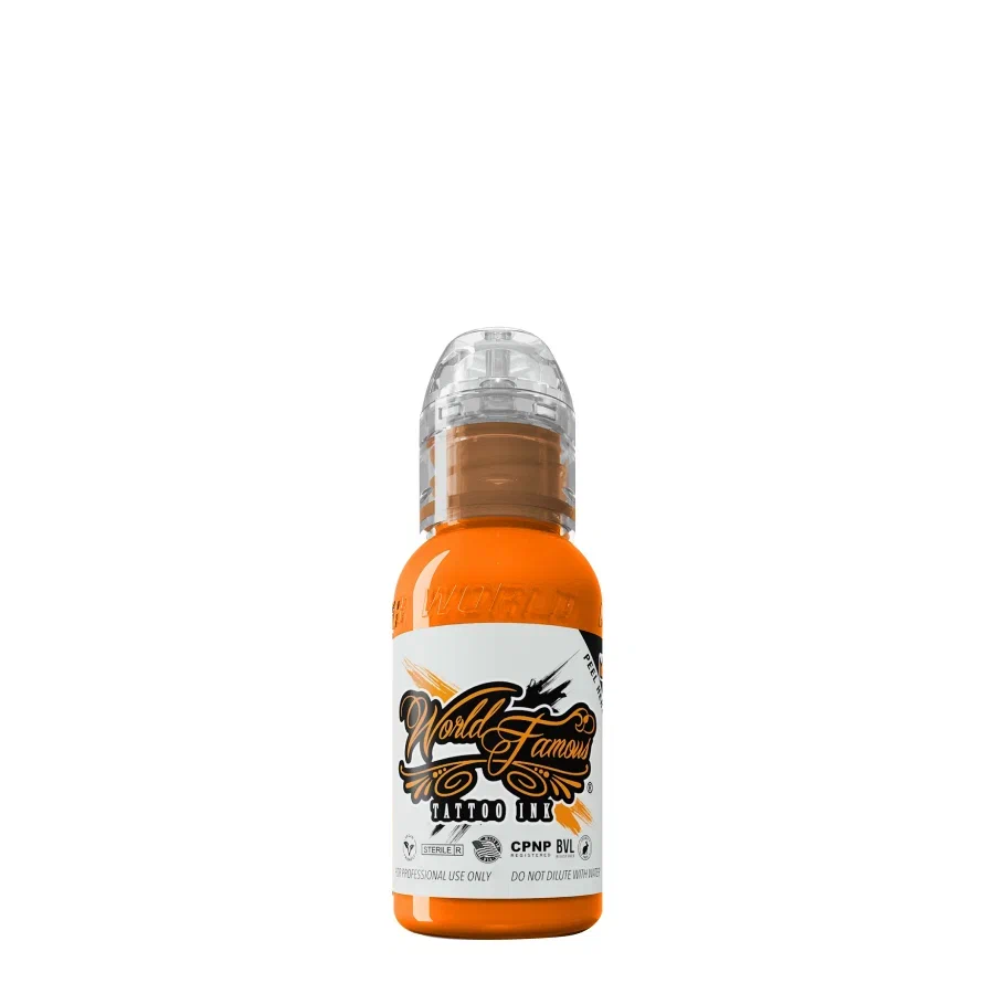 Тату-краска World Famous Acropolis Orange